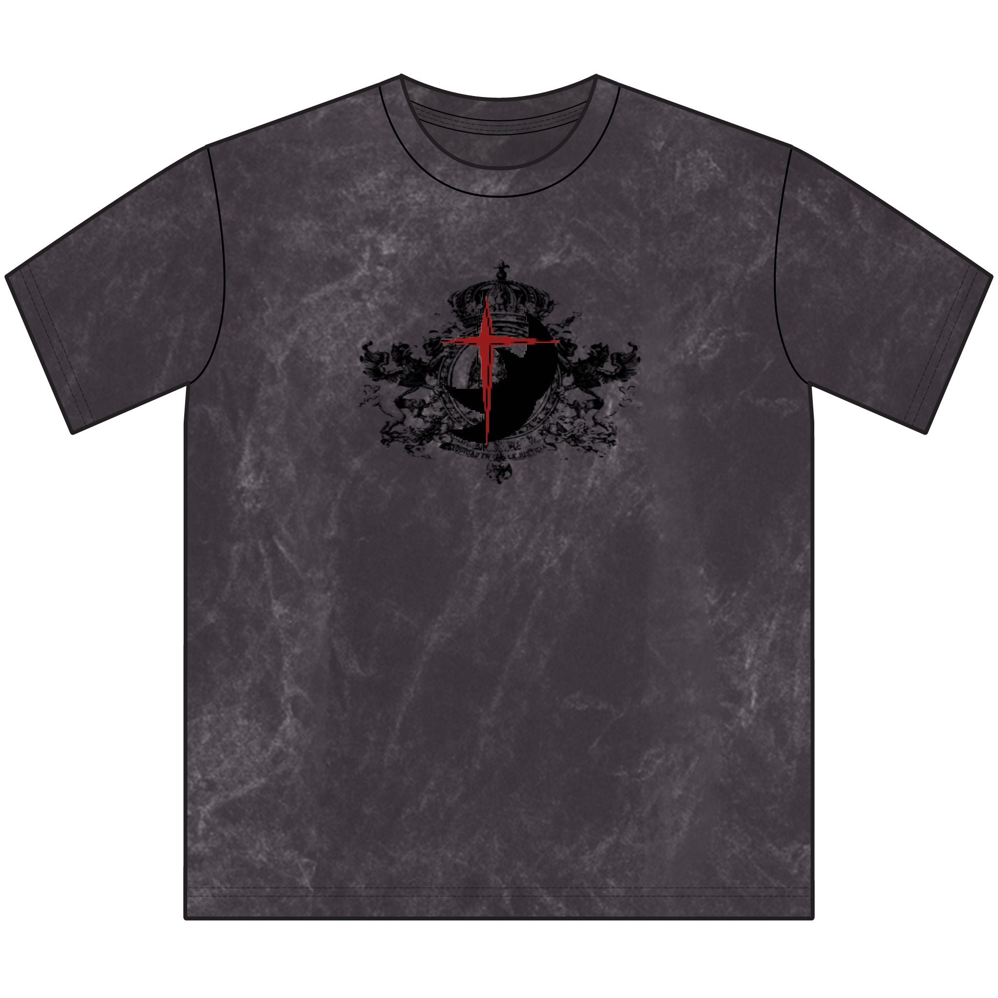 Mineral Washed Crest Tee